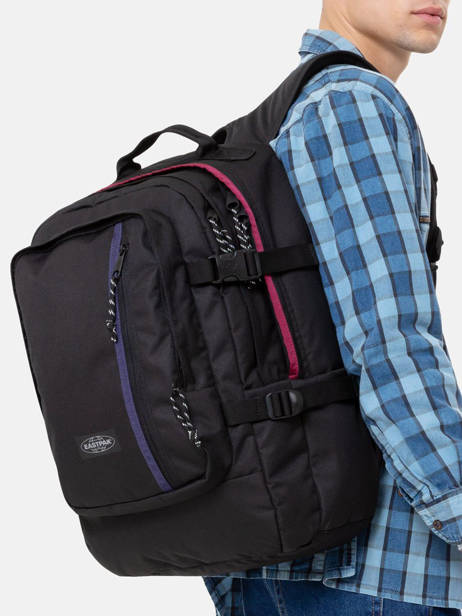 Rugzak 2 Compartimenten Eastpak Zwart pbg core series PBGA5BEW ander zicht 1